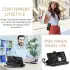 CaseMe C30 Google Pixel 8 Pro Hoesje Pasjeshouder Book Case Zwart afbeelding 7