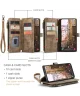CaseMe C30 Samsung Galaxy S23 Hoesje Pasjeshouder Book Case Bruin