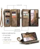 CaseMe C30 Samsung Galaxy S23 Plus Hoesje Pasjeshouder Book Case Bruin