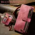 CaseMe C30 Apple iPhone 15 Hoesje Pasjeshouder Book Case Rood afbeelding 5