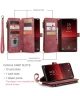 CaseMe C30 Samsung Galaxy S23 Hoesje Pasjeshouder Book Case Rood
