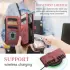 CaseMe C30 Google Pixel 8 Hoesje Pasjeshouder Book Case Rood afbeelding 11