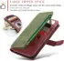 CaseMe C30 Google Pixel 8 Hoesje Pasjeshouder Book Case Rood afbeelding 4