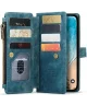 CaseMe C30 Apple iPhone 14 Pro Max Hoesje Pasjeshouder Book Case Blauw