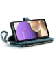 CaseMe C30 Samsung Galaxy A23 Hoesje Pasjeshouder Book Case Blauw