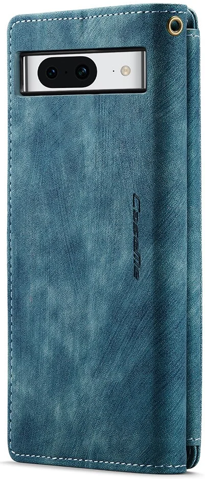CaseMe C30 Google Pixel 8 Hoesje Pasjeshouder Book Case Blauw afbeelding 15