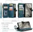 CaseMe C30 Google Pixel 8 Hoesje Pasjeshouder Book Case Blauw afbeelding 3