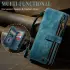 CaseMe C30 Google Pixel 8 Pro Hoesje Pasjeshouder Book Case Blauw afbeelding 10