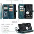 CaseMe C30 Google Pixel 8 Pro Hoesje Pasjeshouder Book Case Blauw afbeelding 3