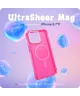 Spigen Cyrill Ultra Sheer Apple iPhone 15 Pro Max Hoesje MagSafe Roze