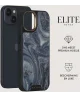 Burga Elite MagSafe Apple iPhone 15 Plus Hoesje Navy Trench