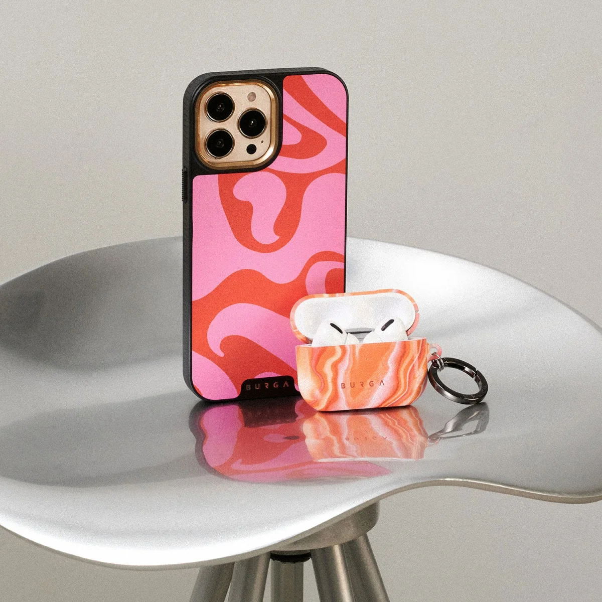 Burga Elite MagSafe Apple iPhone 15 Pro Max Hoesje Ride the Wave afbeelding 7
