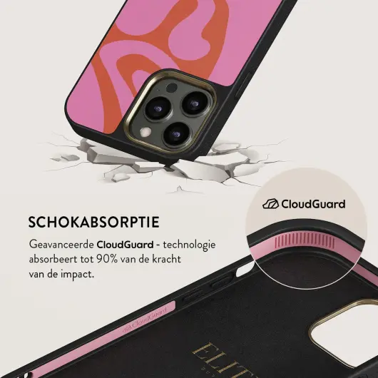 Burga Elite MagSafe Apple iPhone 15 Pro Max Hoesje Ride the Wave afbeelding 10