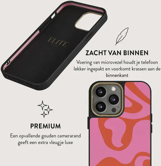 Burga Elite MagSafe Apple iPhone 15 Pro Max Hoesje Ride the Wave afbeelding 12