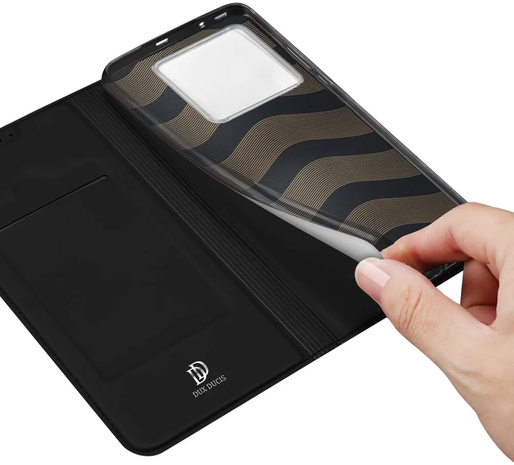 Dux Ducis Skin Pro Xiaomi 13T / 13T Pro Hoesje Portemonnee Zwart afbeelding 6