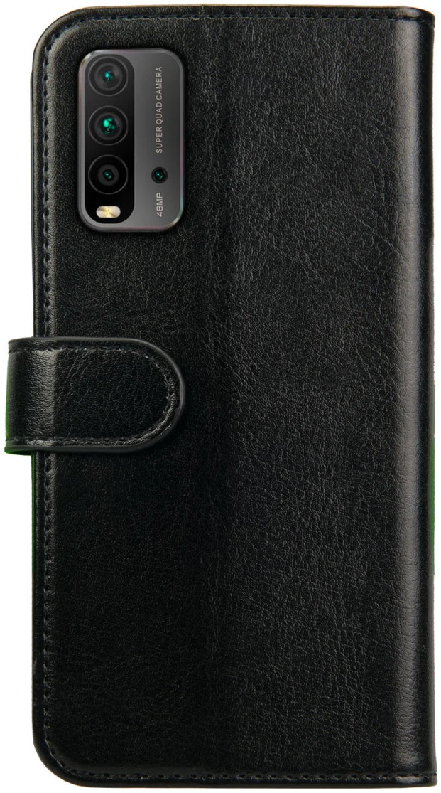 Rosso Element Xiaomi Redmi 9T Hoesje Book Case Wallet Zwart afbeelding 2