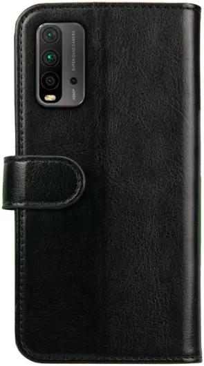 Rosso Element Xiaomi Redmi 9T Hoesje Book Case Wallet Zwart afbeelding 2