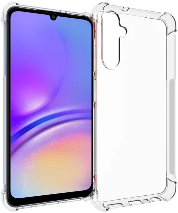 Samsung Galaxy A05 Hoesje Schokbestendig en Dun TPU Transparant Hoesjes