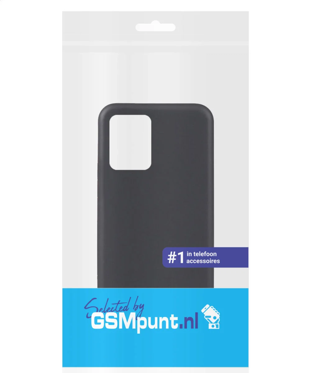 Motorola Edge 40 Neo Hoesje Matte Back Cover Dun TPU Zwart afbeelding 4