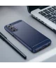 Samsung Galaxy A05S Hoesje Geborsteld TPU Flexibele Back Cover Blauw