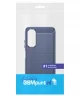 Samsung Galaxy A05S Hoesje Geborsteld TPU Flexibele Back Cover Blauw