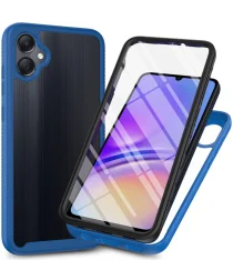 Samsung Galaxy A05 Hoesje Full Protect 360° Cover Hybride Blauw