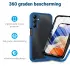 Samsung Galaxy A05s Hoesje Full Protect 360° Cover Hybride Blauw afbeelding 2