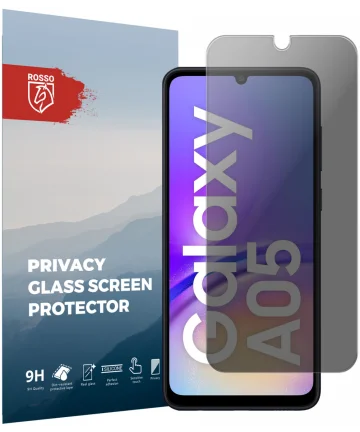 Rosso Samsung Galaxy A05 9H Tempered Glass Screen Protector Privacy Screen Protectors