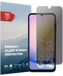 Rosso Samsung Galaxy A25 9H Tempered Glass Screen Protector Privacy