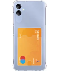 Samsung Galaxy A05 Hoesje Dun TPU Pasjeshouder Back Cover Transparant