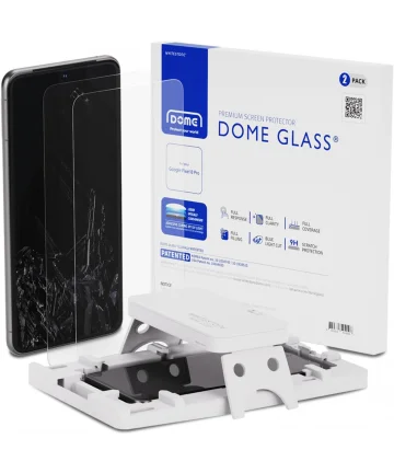 Whitestone Dome Glass Google Pixel 8 Pro Screen Protector 2-Pack Screen Protectors