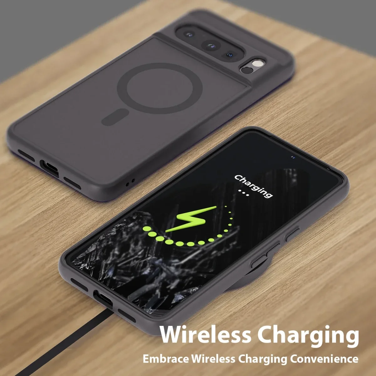 Whitestone Scope Case Google Pixel 8 Pro Hoesje MagSafe Zwart afbeelding 4