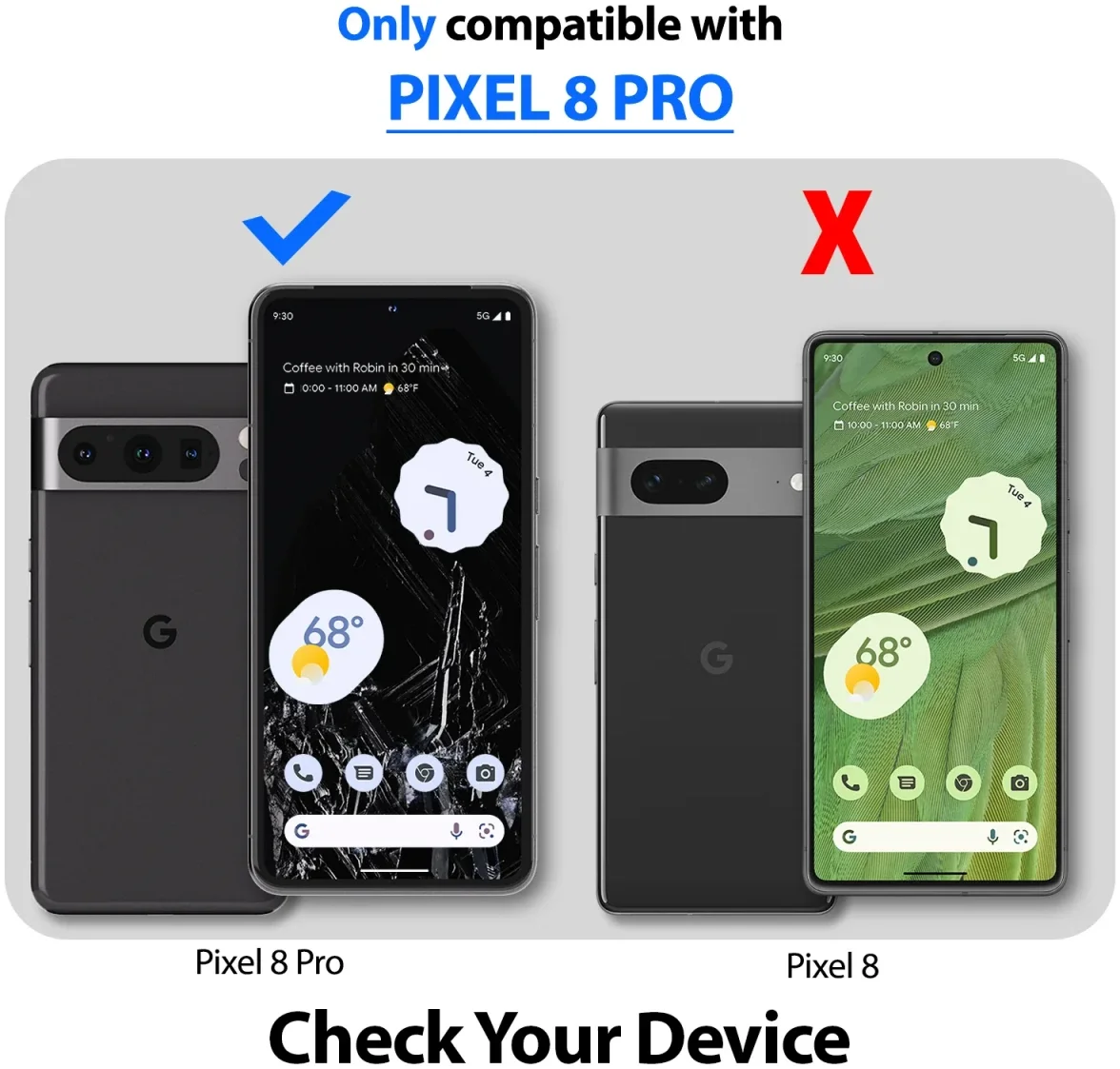 Whitestone Scope Case Google Pixel 8 Pro Hoesje MagSafe Zwart afbeelding 6