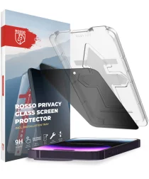 Rosso Apple iPhone 15 Pro Max Privacy Glass met Installatietray