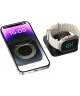 Essager 15W Opvouwbare MagSafe Lader iPhone en Apple Watch Zwart