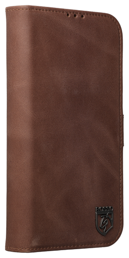 Rosso Elite Samsung Galaxy S24 Hoesje MagSafe Leer Bruin afbeelding 12