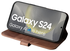 Rosso Elite Samsung Galaxy S24 Hoesje MagSafe Leer Bruin afbeelding 10