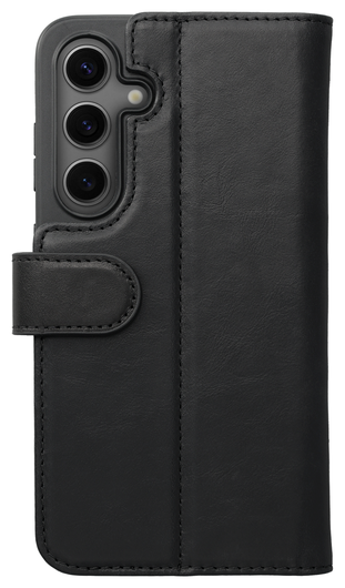 Rosso Elite Samsung Galaxy S24 Plus Hoesje MagSafe Leer Zwart afbeelding 9