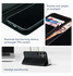 Rosso Element Samsung Galaxy S24 Ultra Hoesje Book Case Wallet Zwart afbeelding 3