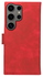 Rosso Element Samsung Galaxy S24 Ultra Hoesje Book Case Wallet Rood afbeelding 2