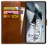 Rosso Element Samsung Galaxy S24 Ultra Hoesje Book Case Wallet Bruin