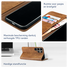 Rosso Element Samsung Galaxy S24 Ultra Hoesje Book Case Wallet Bruin afbeelding 4
