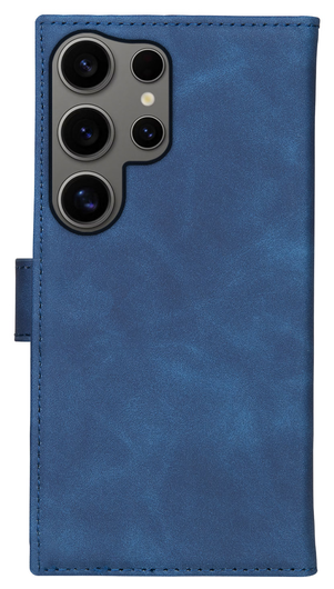 Rosso Element Samsung Galaxy S24 Ultra Hoesje Book Case Wallet Blauw afbeelding 2