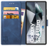 Rosso Element Samsung Galaxy S24 Ultra Hoesje Book Case Wallet Blauw afbeelding 1
