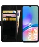 Rosso Element Samsung Galaxy A05s Hoesje Book Case Wallet Zwart