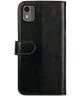 Rosso Element Nokia C12 Hoesje Book Case Wallet Zwart
