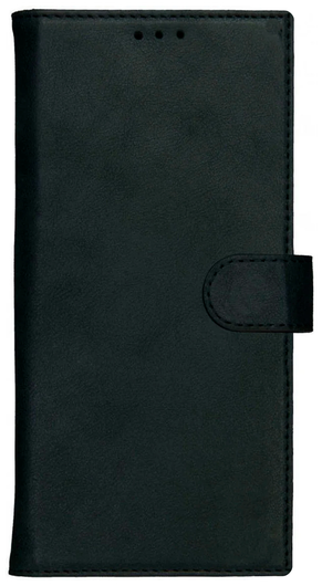 Rosso Deluxe Samsung Galaxy S24 Ultra Hoesje Echt Leer Book Case Zwart afbeelding 10