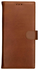 Rosso Deluxe Samsung Galaxy S24 Ultra Hoesje Echt Leer Book Case Bruin afbeelding 10