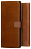 Rosso Deluxe Samsung Galaxy S24 Ultra Hoesje Echt Leer Book Case Bruin afbeelding 12