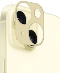 Rosso Apple iPhone 15 / 15 Plus Camera Lens Protector Geel